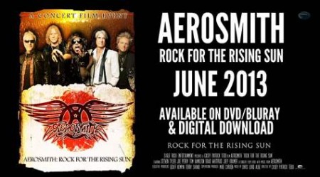 Aerosmith Rock For Rising Sun